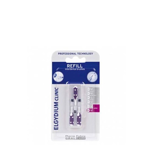 Elgydium Clinic Recharge for Purple Interdental Brush (ISO 5) 3un