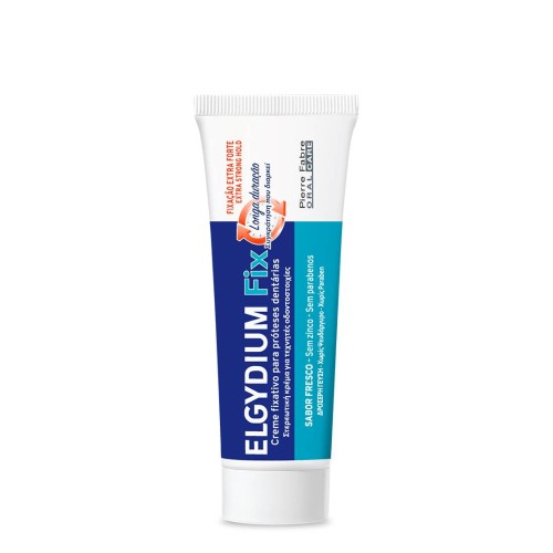 Elgydium Fix Fixative Cream Extra Strong Dentures 45gr