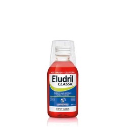 Eludril Classic Mouthwash Double Purifying and Soothing Action 200ml