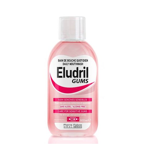 Eludril Gums Mouthwash Daily Sensitive Gums 500ml