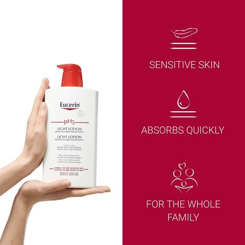 Eucerin pH5 Lotion Light Dry Sensitive Skin 1000ml