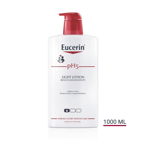 Eucerin pH5 Lotion Light Dry Sensitive Skin 1000ml