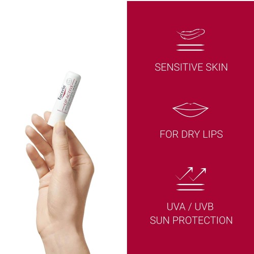 Eucerin pH5 Lipstick Lip-Activate Dry Sensitive Skin 4.8g