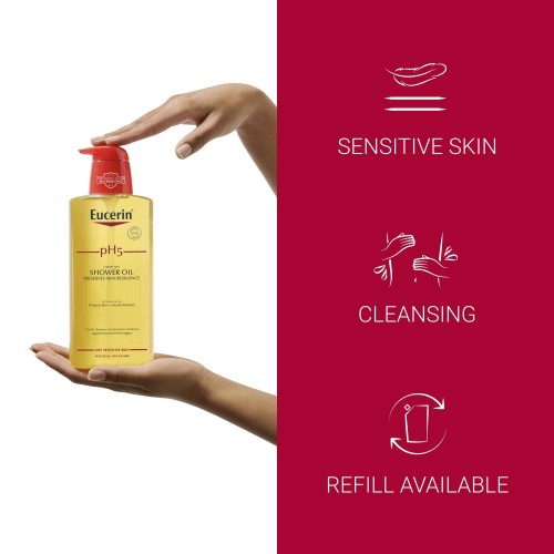 Eucerin pH5 Shower Oil Very Dry Sensitive Skin 400ml
