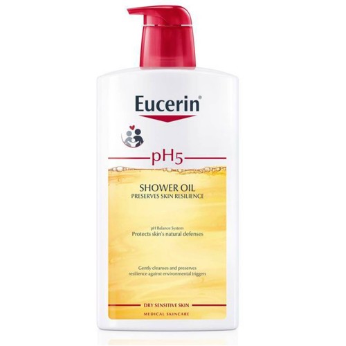 Eucerin pH5 Shower Oil Very Dry Sensitive Skin 1000ml