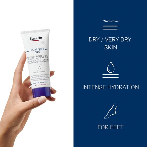 Eucerin Urea Repair Plus Very Dry Rough Skin Foot Cream 100ml
