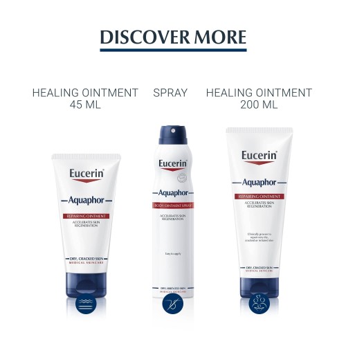 Eucerin Aquaphor Repair Ointment Dry Cracked Lips 10ml