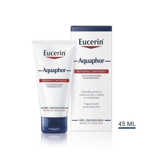 Eucerin Aquaphor Repair Ointment Dry Cracked Skin 45ml