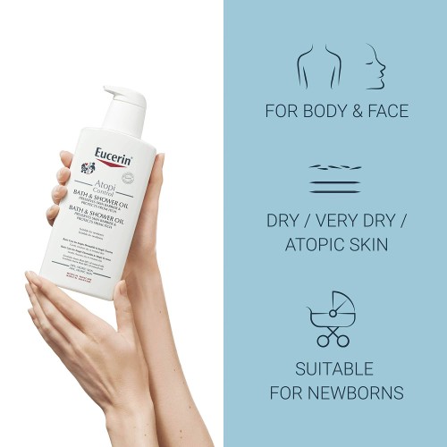 Eucerin AtopiControl Bath Oil Dry Irritable Skin 400ml