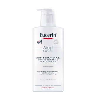 Eucerin AtopiControl Bath Oil Dry Irritable Skin 400ml