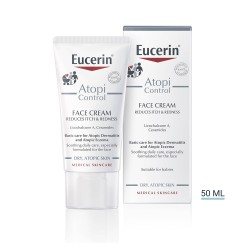 Eucerin AtopiControl Face Cream Dry Irritable Skin 50ml