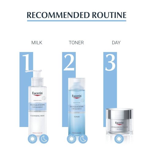 Eucerin DermatoCLEAN [Hyaluron] Sensitive Skin Facial Tonic 200ml