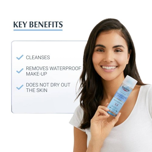 Eucerin DermatoCLEAN [Hyaluron] Micellar Water 3 in 1 Sensitive Skin 400ml
