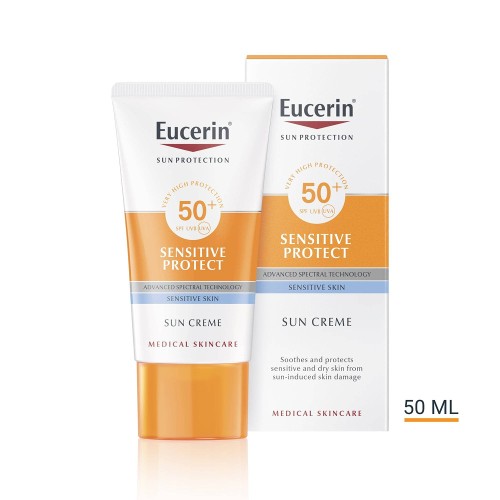 Eucerin Sensitive Protect Sunscreen Face SPF50+ 50ml