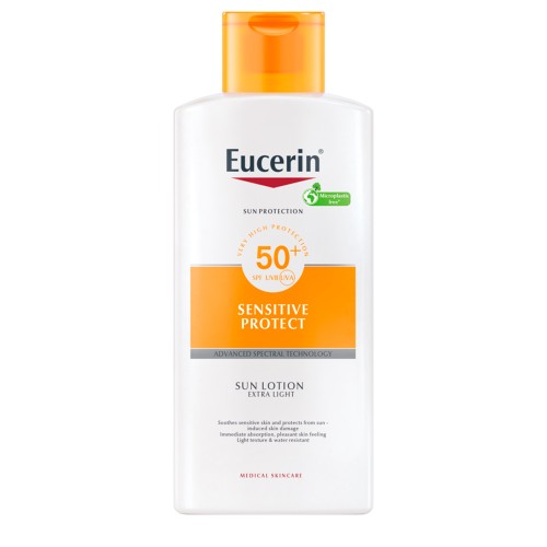 Eucerin Sensitive Protect Extra Light Solar Lotion SPF50+ 400ml