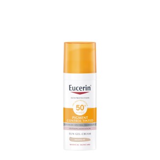 Eucerin Sun Pigment Control Tinted Gel-Cream Medium SPF50+ 50ml