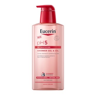 Eucerin pH5 Shower Gel and Oil 400ml