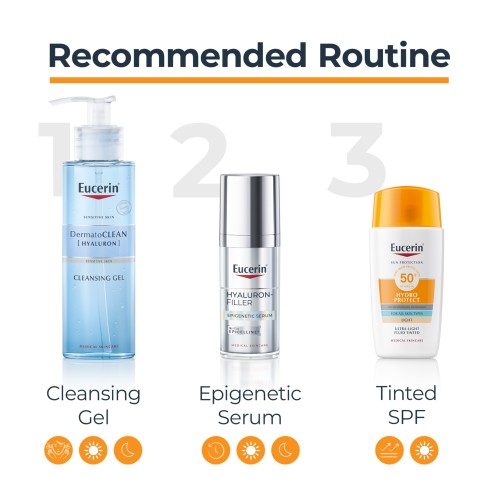 Eucerin Sun Hydro Protect Light Tinted Sunscreen SPF50+ 50ml