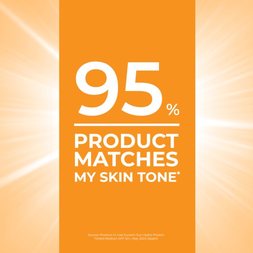 Eucerin Sun Hydro Protect Medium Tint Sunscreen SPF50+ 50ml