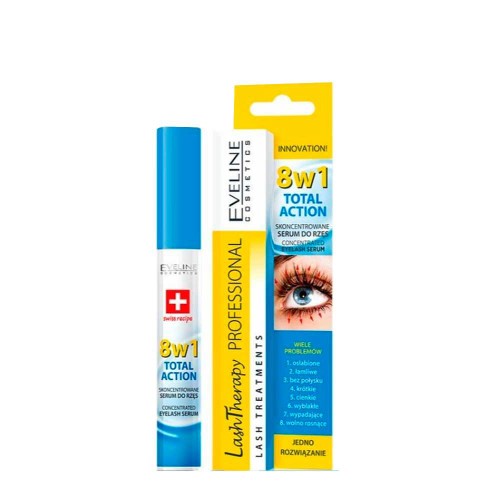 Eveline Lash Therapy Serum Concentrate for Lashes 8 in 1