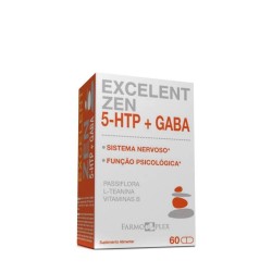 Excelent Zen 5-HTP + GABA 60 capsules