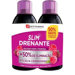 Forté Pharma Slim Draining Raspberry 500ml Duo Pack