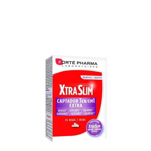 Forté Pharma XtraSlim Fat Binder 3 in 1 60 capsules