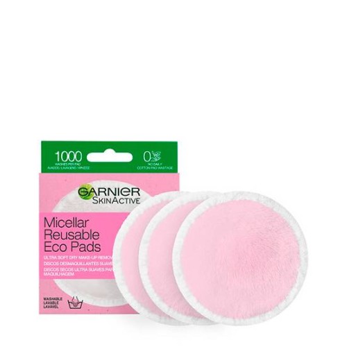 Garnier Micellar Reusable Make-Up Remove Eco Pads