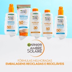 Garnier Ambre Solaire Milk Sensitive Advanced SPF50+ 400ml