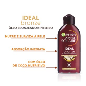 Garnier Ambre Solaire Ideal Brass Tanning Oil 200ml