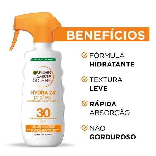 Garnier Ambre Solaire Spray Hydra24h Protect SPF30 270ml