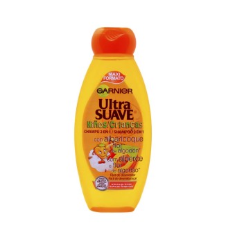 Garnier Ultra Soft Apricot 2 in 1 Children's Shampoo 400ml
