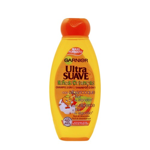 Garnier Ultra Soft Apricot 2 in 1 Children's Shampoo 400ml