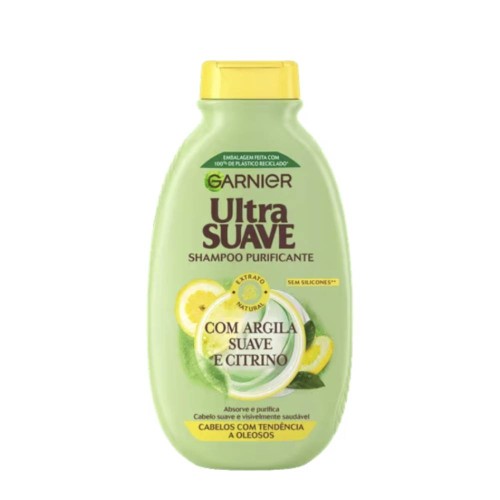 Garnier Ultra Smooth Soft Clay and Citrus Shampoo 400ml