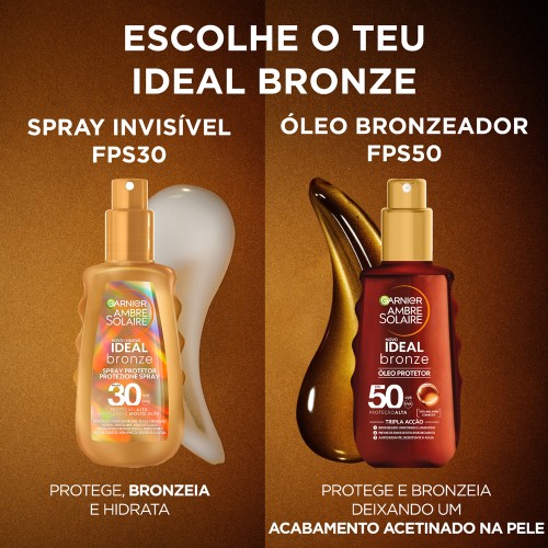 Garnier Ambre Solaire Ideal Bronze Protective Spray SPF30 150ml