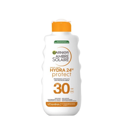 Garnier Ambre Solaire Hydra 24h Protect Sunscreen Milk SPF30 175ml