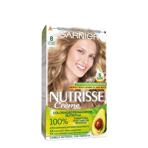 Garnier Nutrisse Permanent Coloring 8 Light Laurel