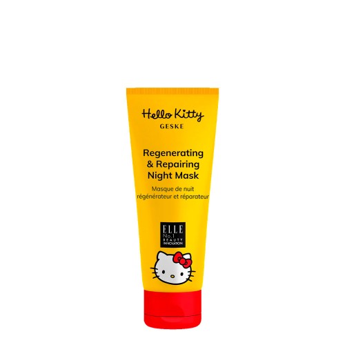 GESKE Hello Kitty Regenerating & Repairing Night Mask with Sonic Warm&Cool Mask Pink 50ml