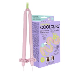 GLOV Original Heatless Coolcurl Curling Model Pink