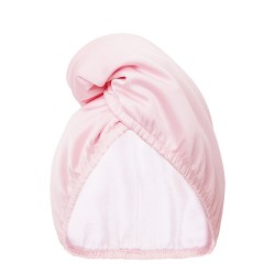 GLOV Double-Sided Satin Hair Towel Pink