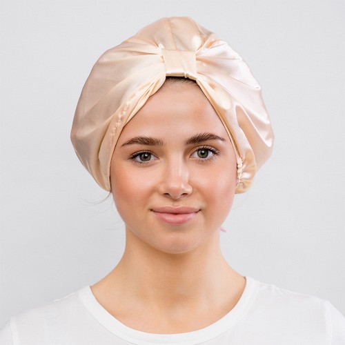 GLOV Anti-Frizz Satin Cap Champagne