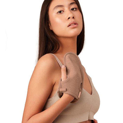 GLOV Body Wash and Exfoliating Glove Beige