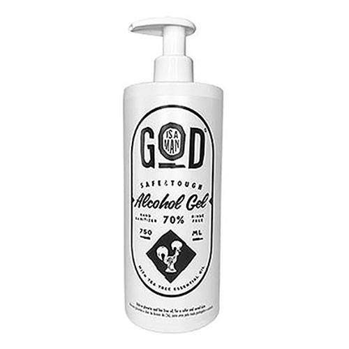 God is a Man Safe & Tough Alcohol Gel 750ml