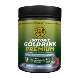 GoldNutrition Isotonic Gold Drink Premium Red Fruit Flavour 600g