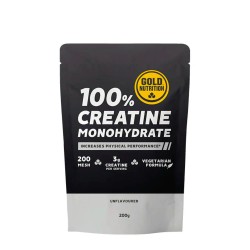 GoldNutrition 100% Creatine Monohydrate Unflavoured 200g