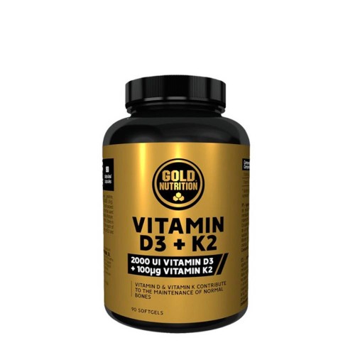 GoldNutrition Vitamin D3 + K2 90 capsules