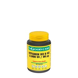 Good Care Vitamin D3 & K2 2000UI/90ug 120 capsules
