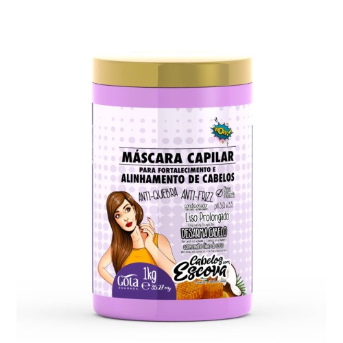 Golden Drop Strengthening Hair With Brush Mask 1kg