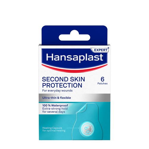 Hansaplast Second Skin Protection Hydrocolloid Dressings 6 units
