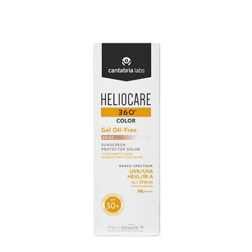 Heliocare 360º Color Gel Oil-Free Beige SPF50+ 50ml